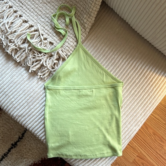 Madewell crop top halter - Picture 2 of 3